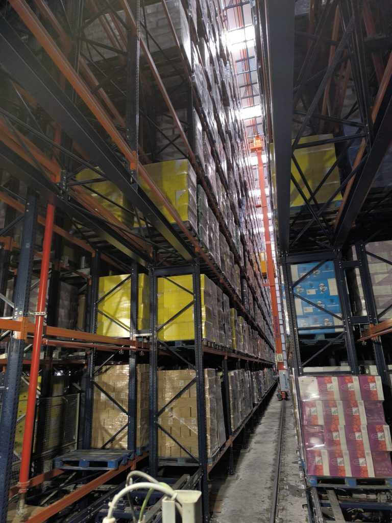 comunicaciones industriales con un almacén